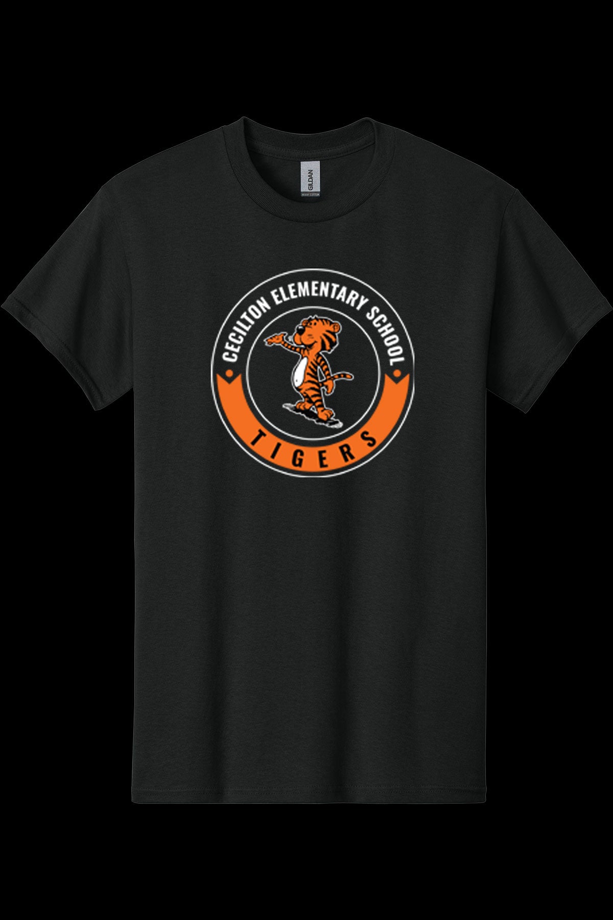 Cecilton Full Tiger Front Tee