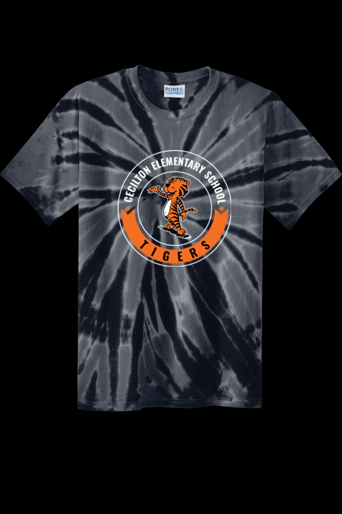 Cecilton Full Tiger Front Tee
